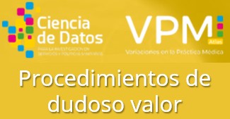 Atlas VPM. Procedimientos de dudoso valor