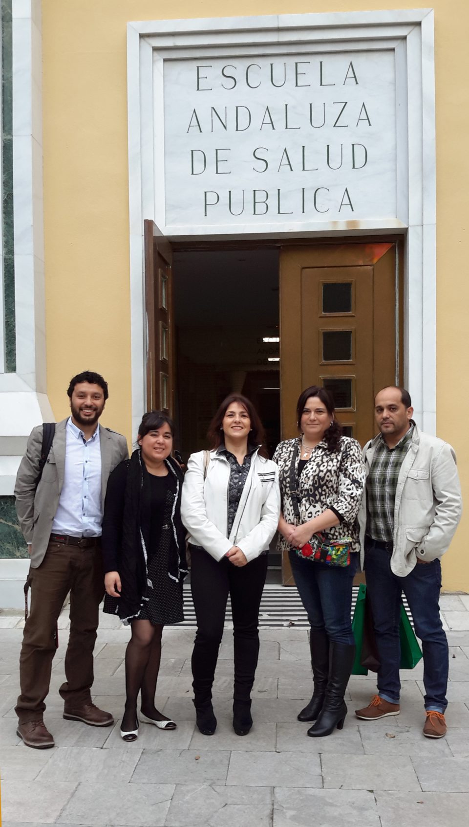 Equipo chilenos en la EASP