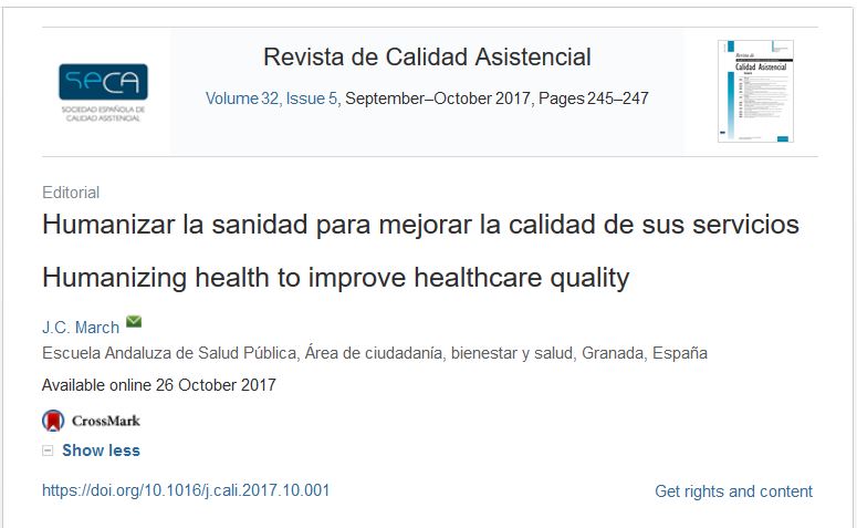 humanizarlasanidad
