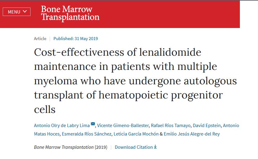 cost-effectivenessoflenalidomide
